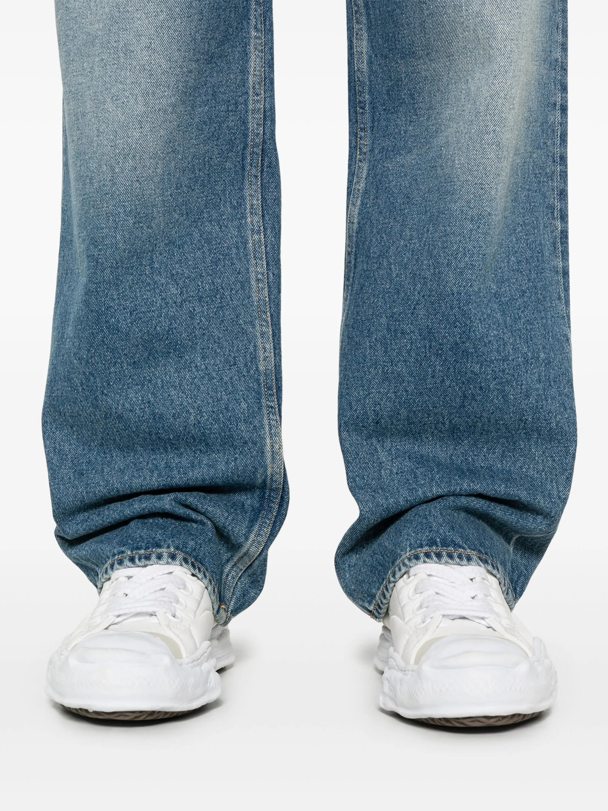 Golden Goose Whiskering-effect Jeans - 5