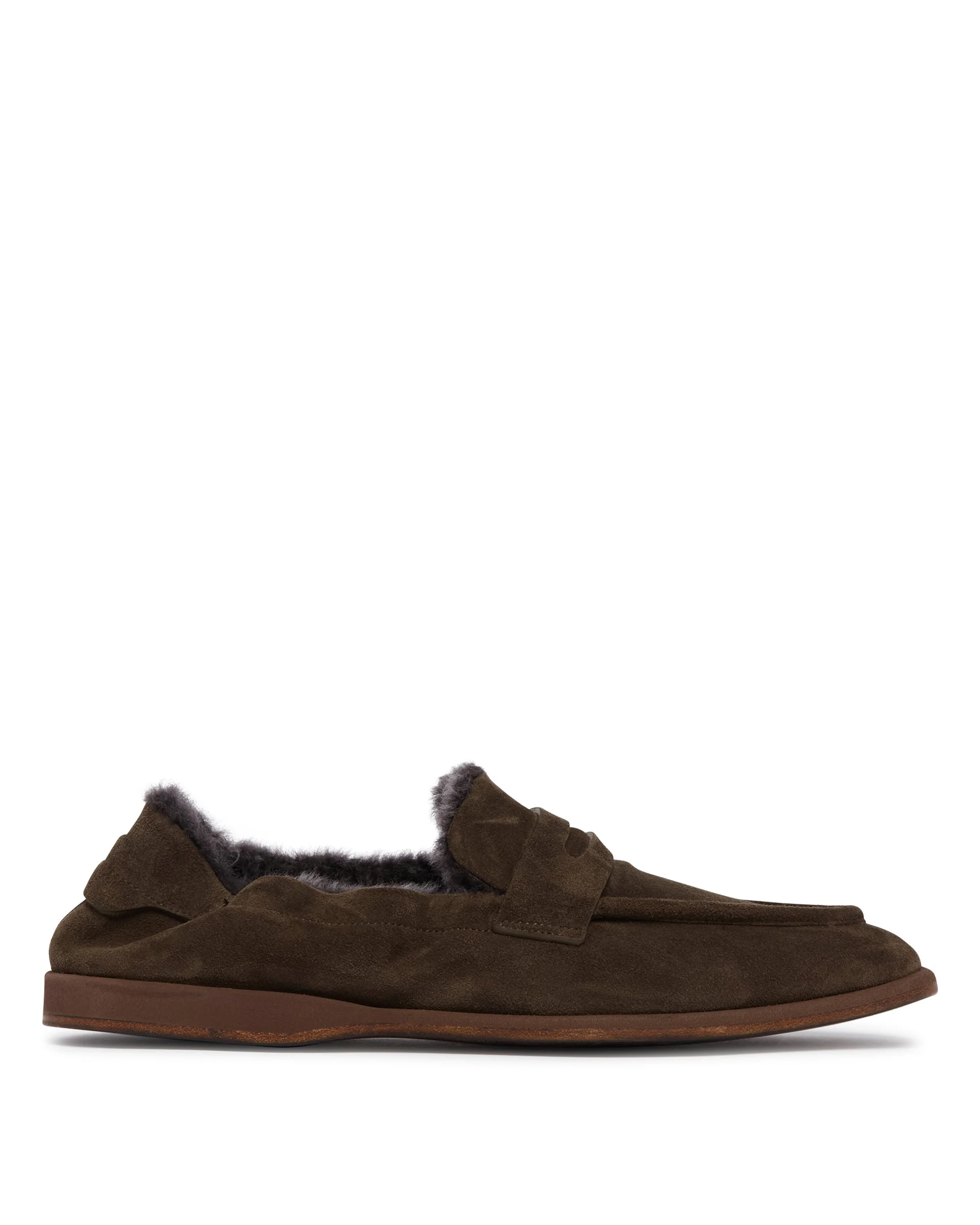 Brown Leather Loafers - 1