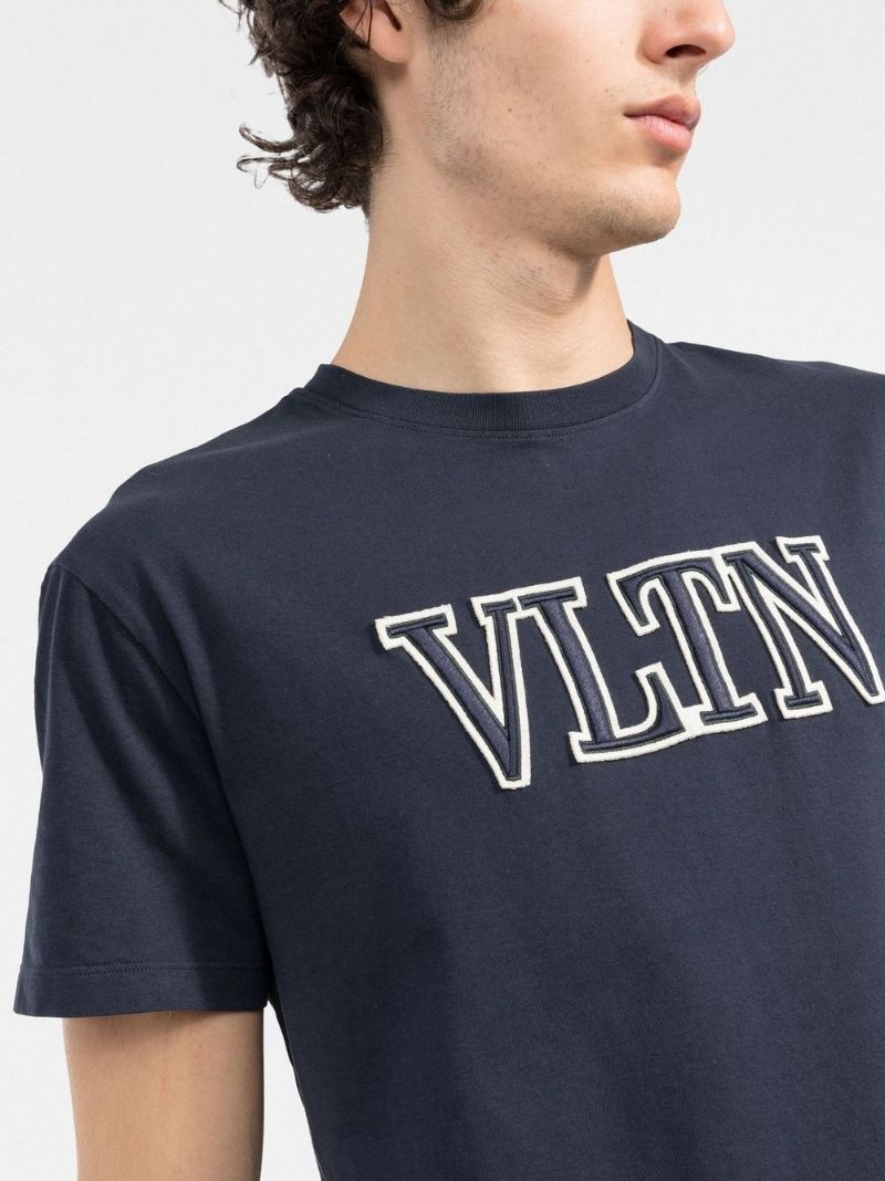 VLTN logo-embroidered T-shirt - 5