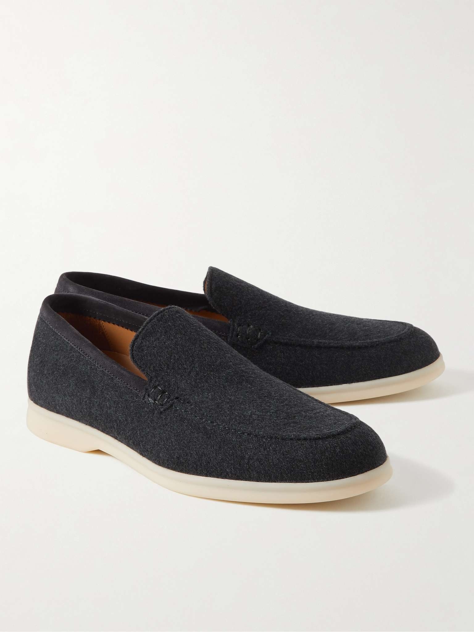Summer Walk Suede-Trimmed Storm System® Cashmere Loafers - 4