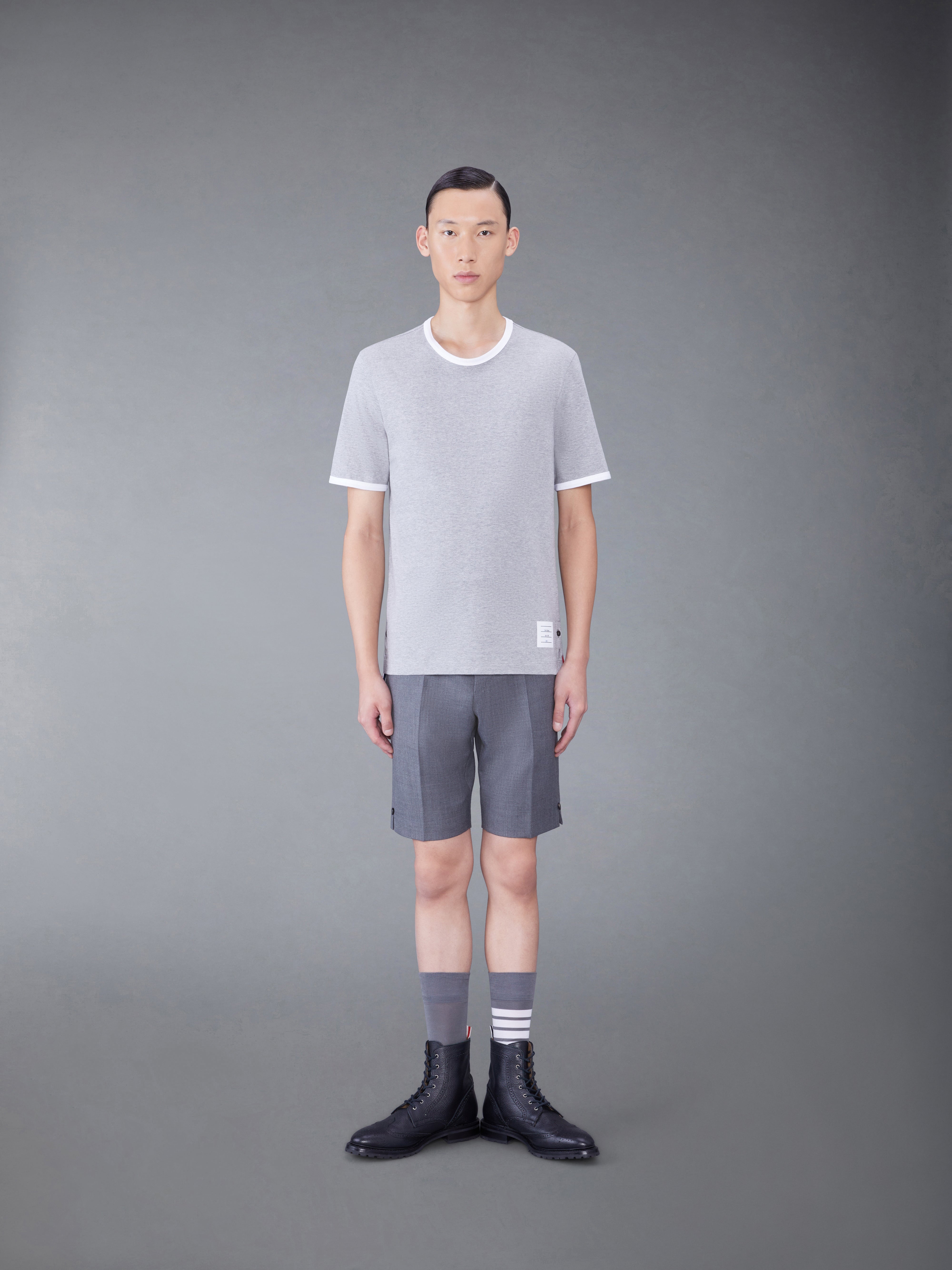 MEDIUM WEIGHT JERSEY RINGER TEE - 3