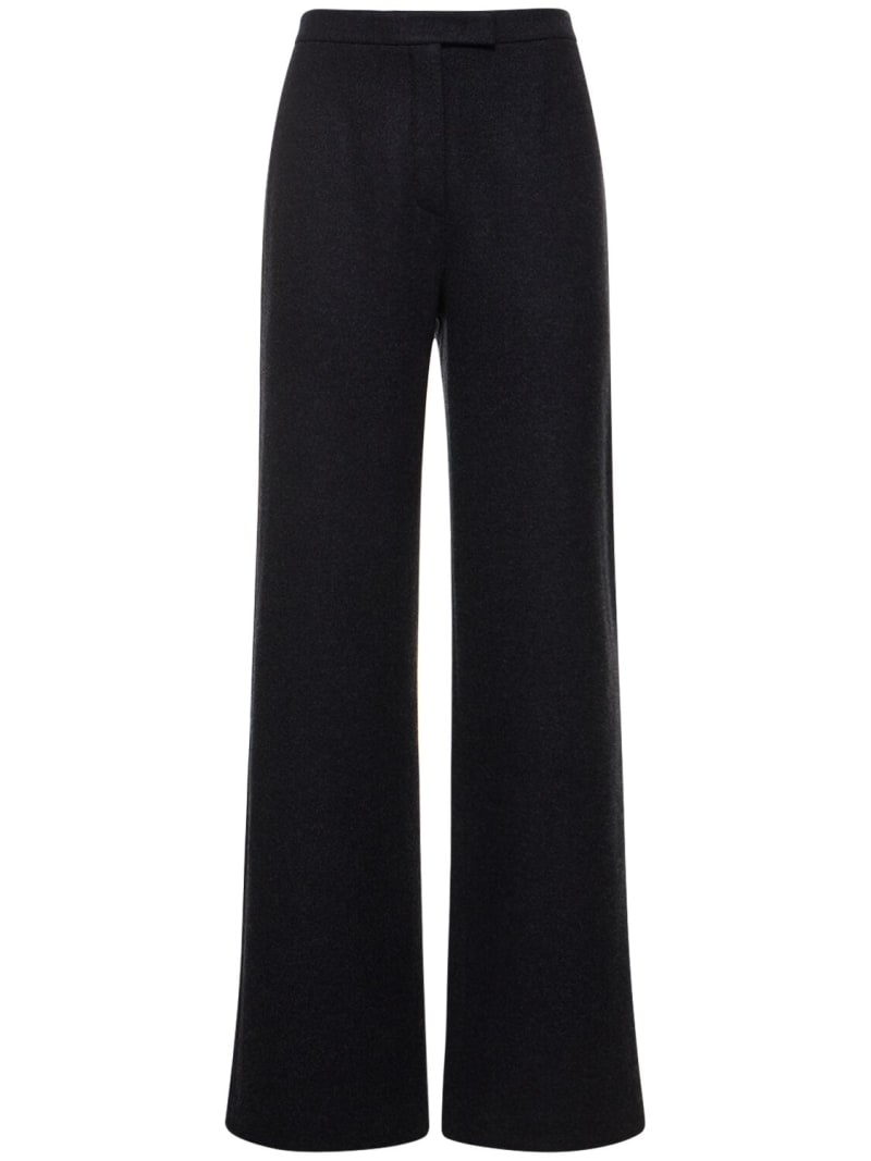 Robin high rise cashmere straight pants - 1