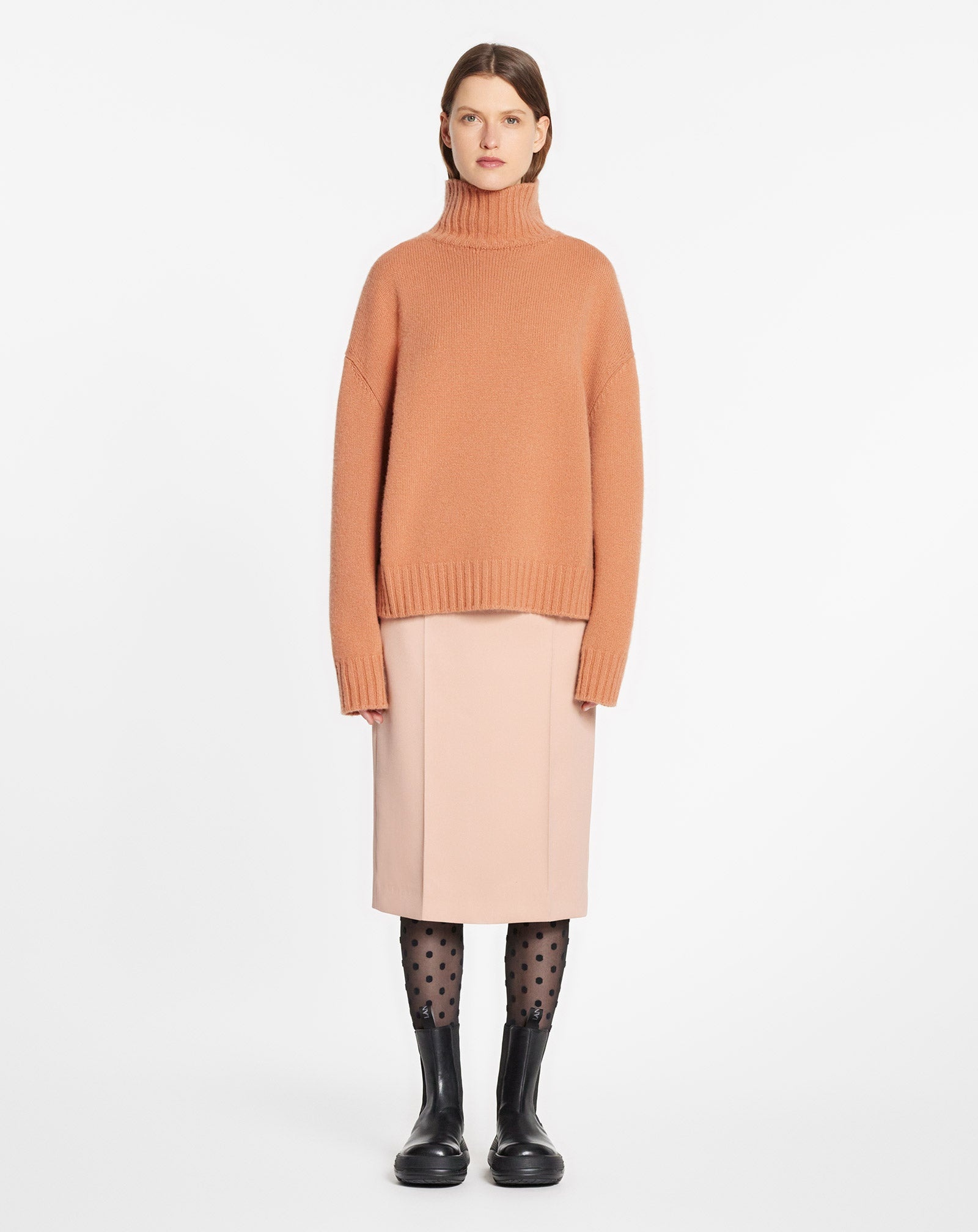HIGH NECK SWEATER - 2