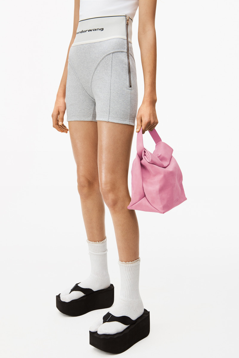 Alexander Wang SMALL LUNCH BAG IN WAXED LEATHER outlook