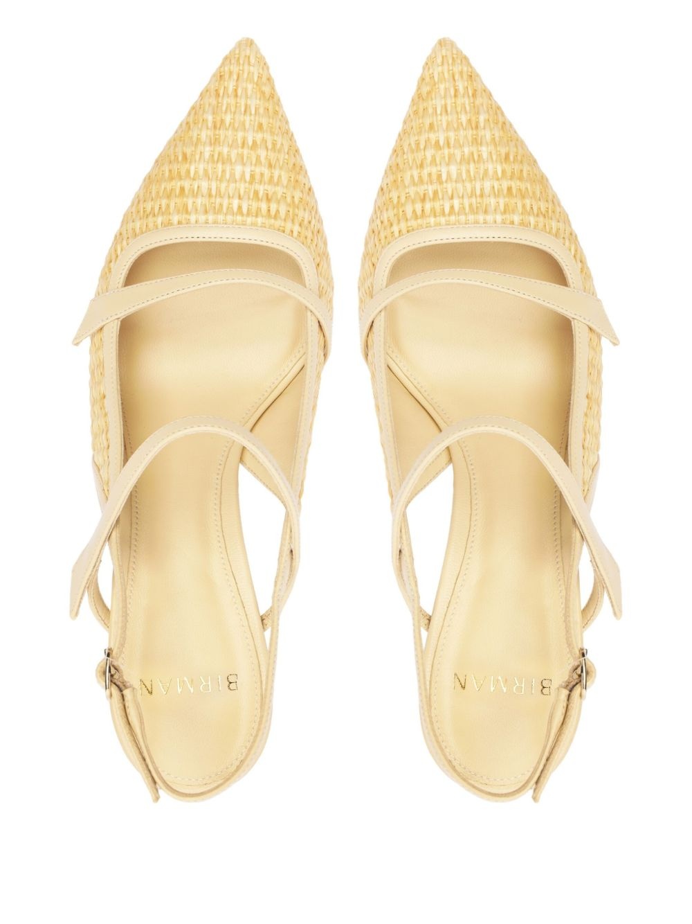 60mm Tita Raffia pumps - 6