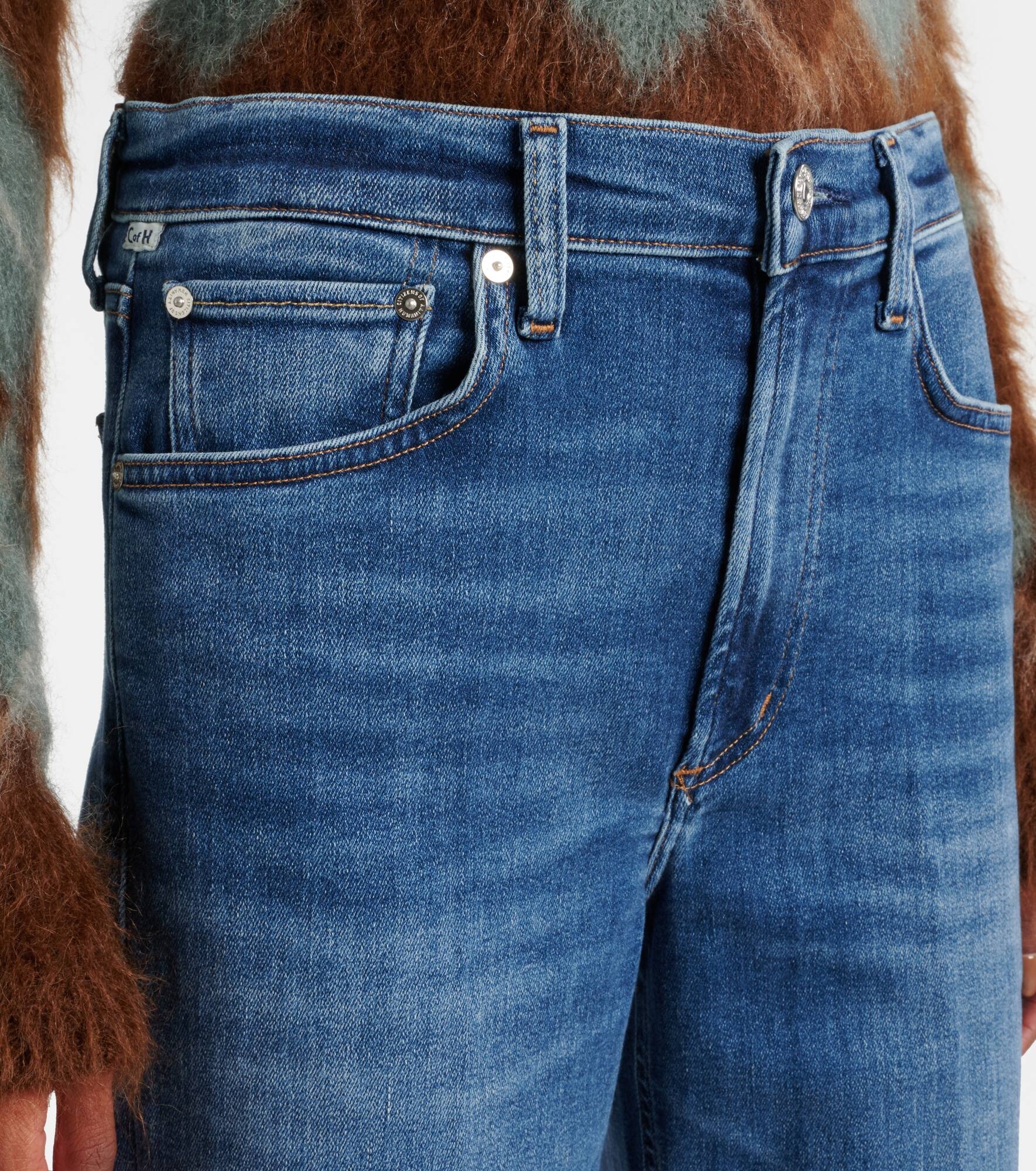 Palma high-rise straight jeans - 4