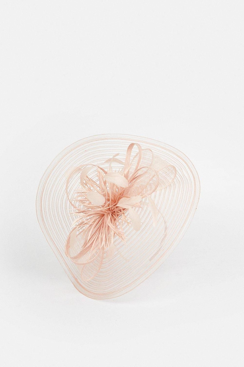 KAREN MILLEN Feather Detail Fascinator outlook