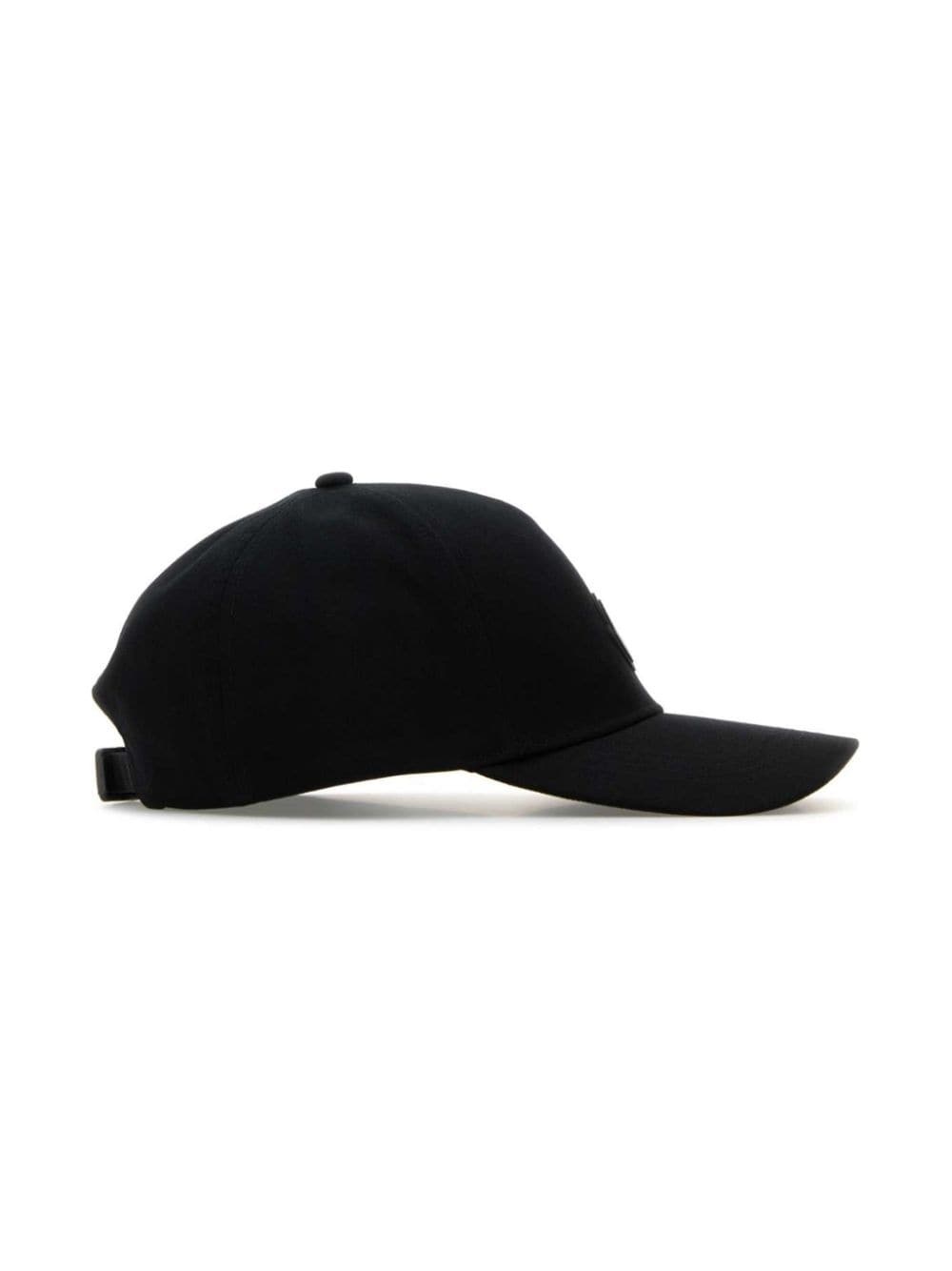 logo-appliqué cotton baseball cap - 3