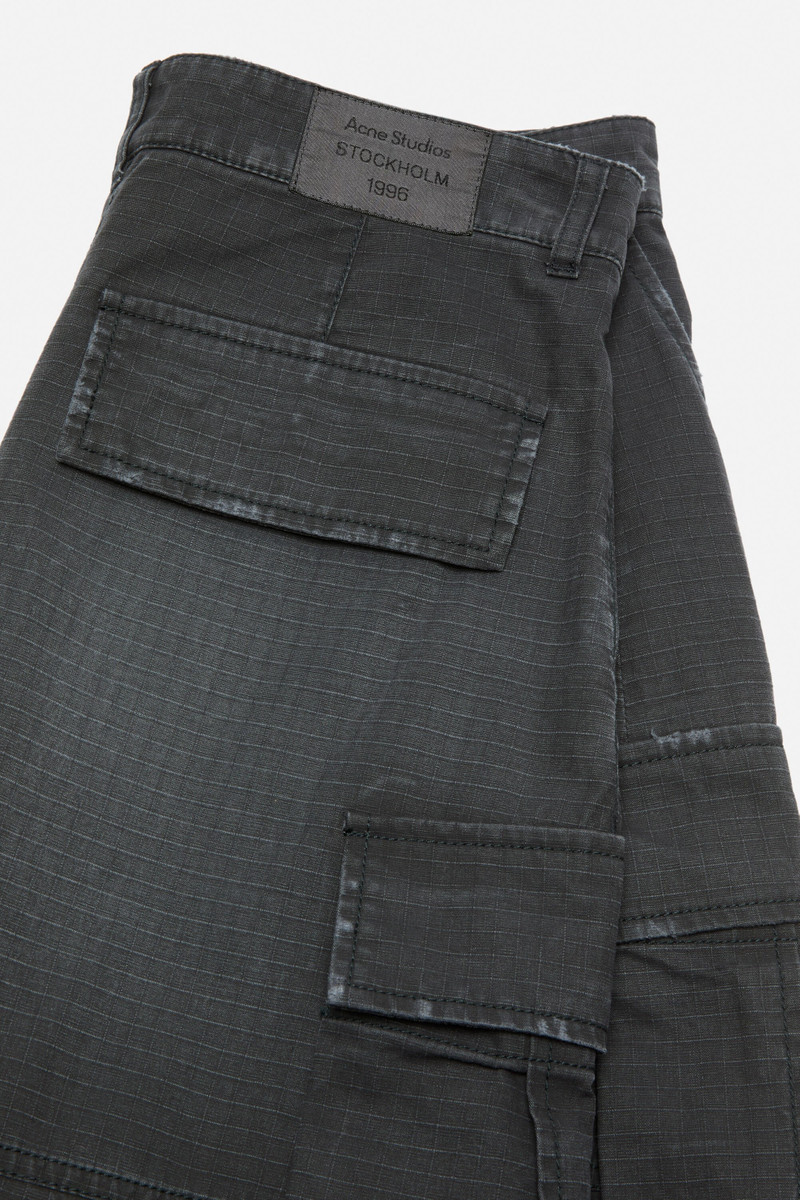 Coated cargo trousers - Black 5