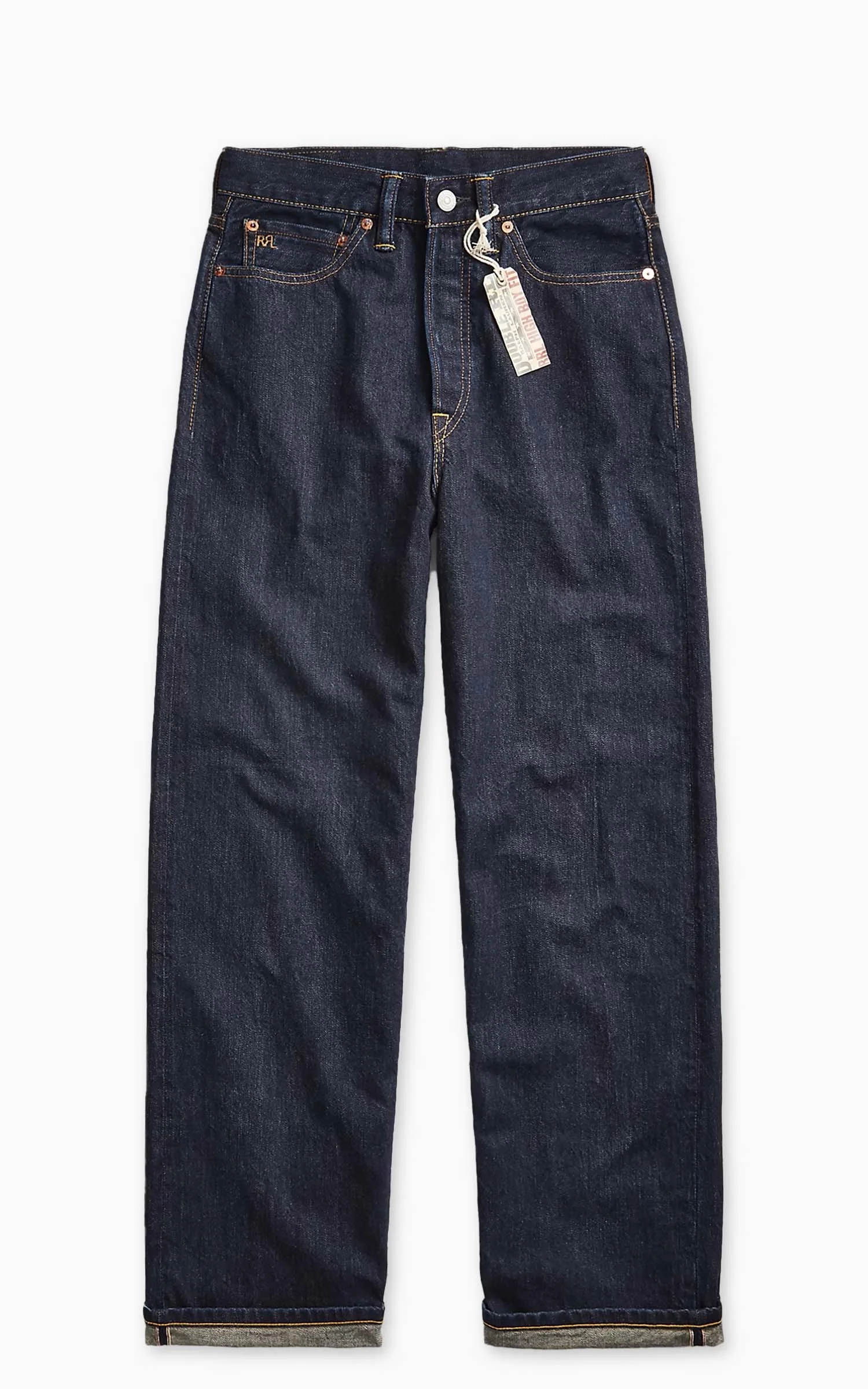 RRL HIGH BOY FIT JEAN RINSE - 1