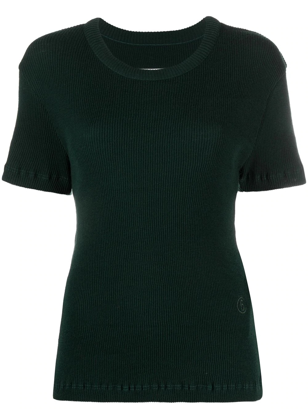 ribbed knit top - 1