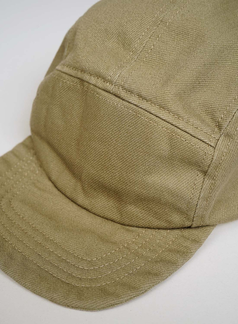 5 Panel Cap Heavy Cotton in Army 3