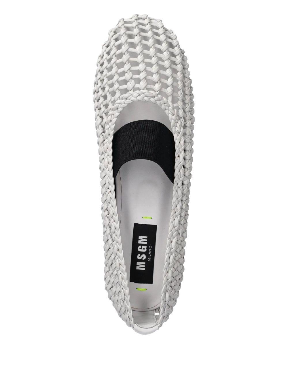 woven ballerina shoes - 4