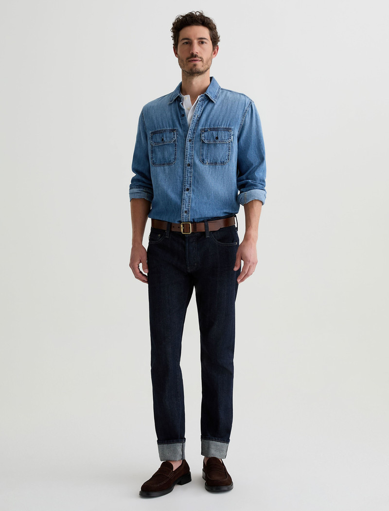 AG Jeans Tellis Selvage Cuffed Jean outlook