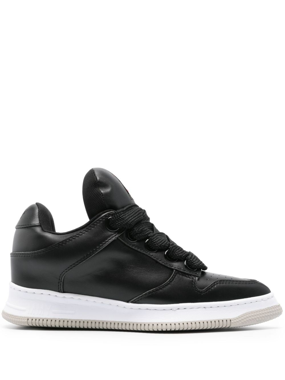 Rosy pointed-toe puffer sneakers - 1
