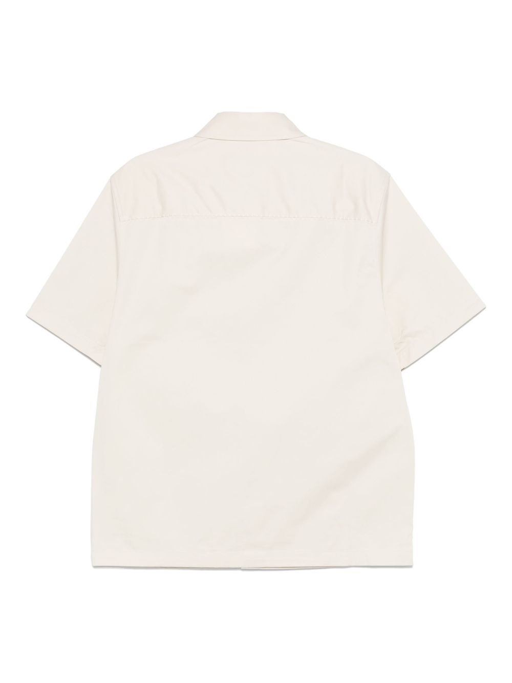 logo-embroidered shirt - 2