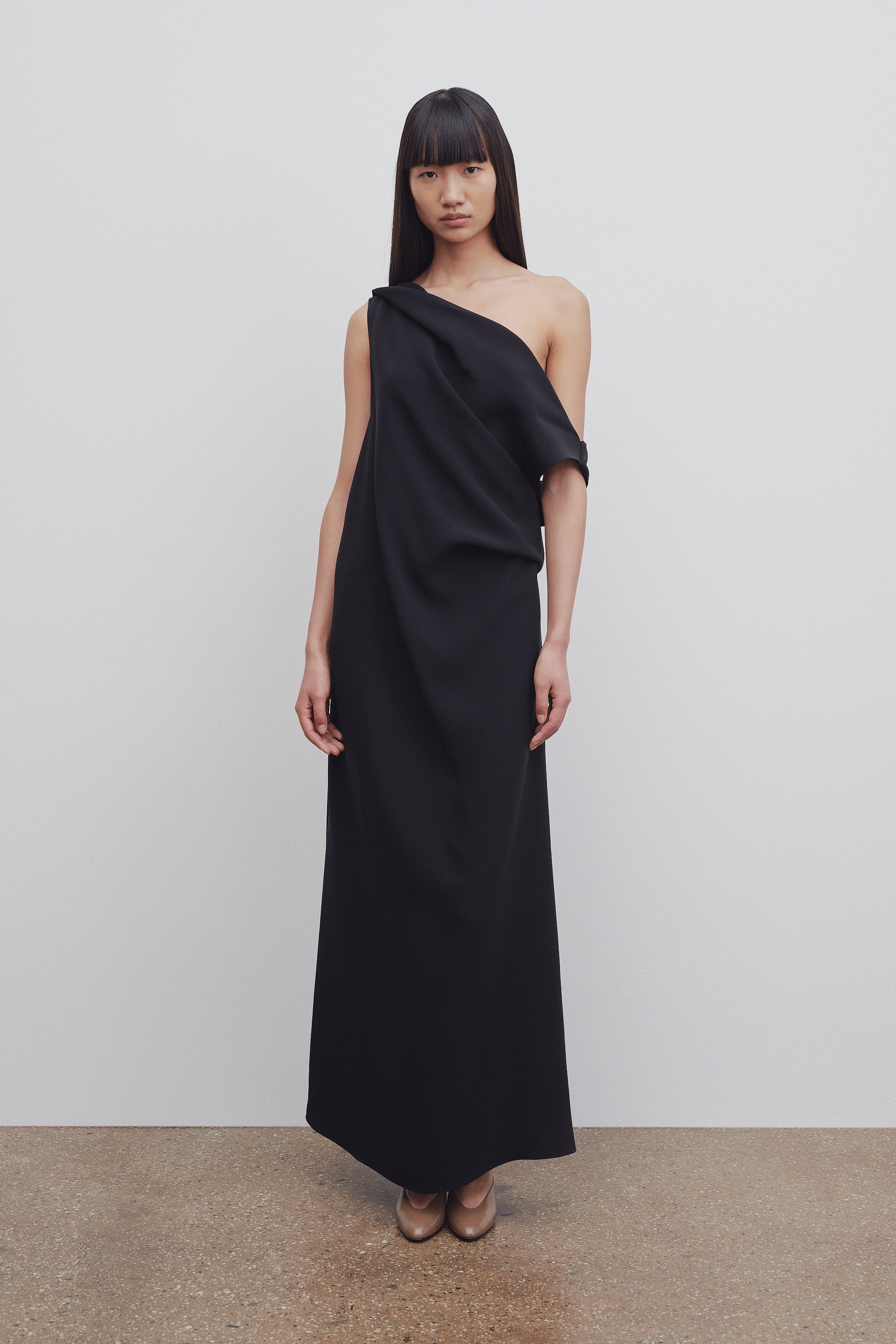 the row dress The Row Black Viscose & Silk sleeveless Maxi Dress, NWT! Size 4
