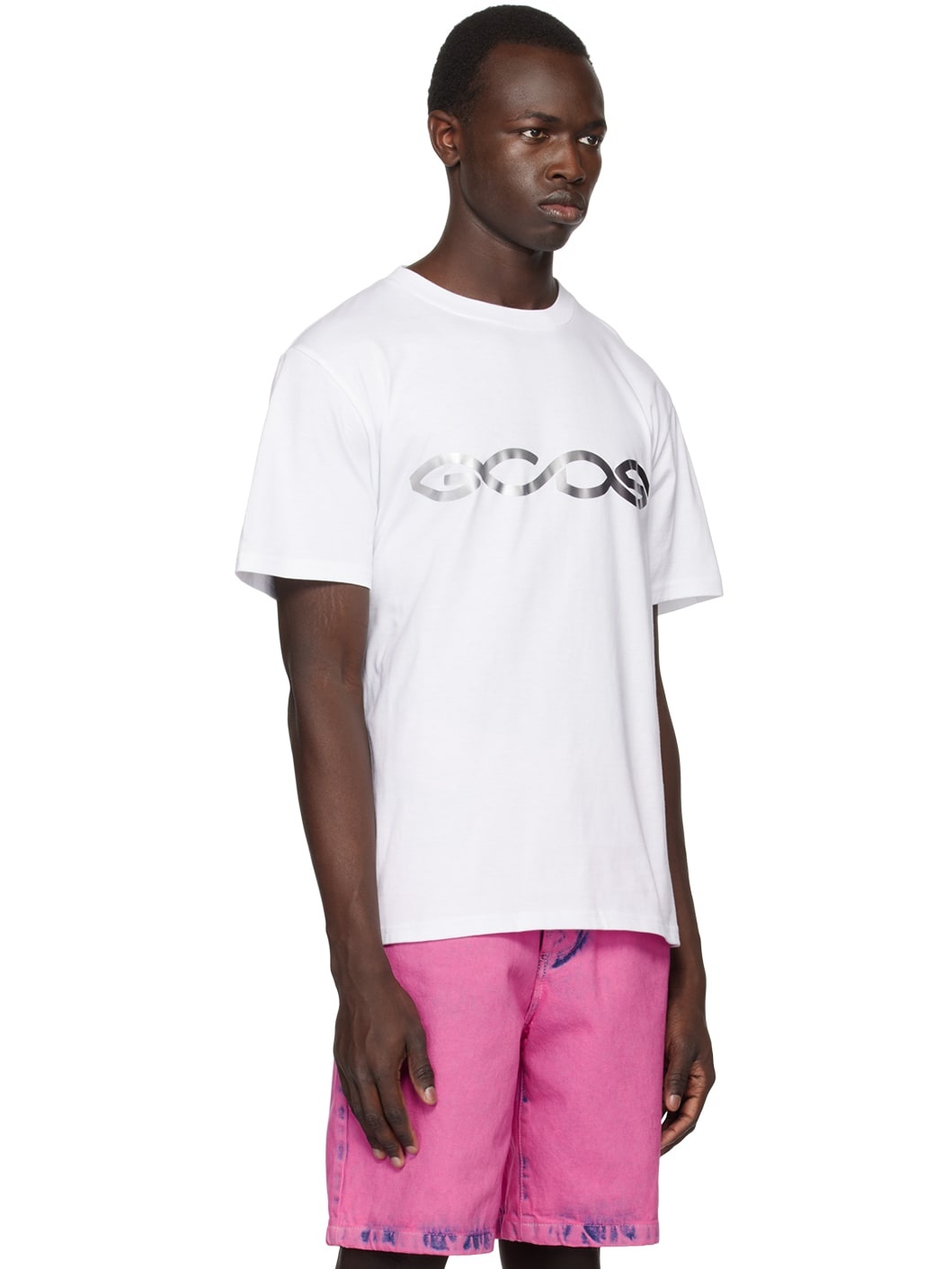 White Printed T-Shirt - 2