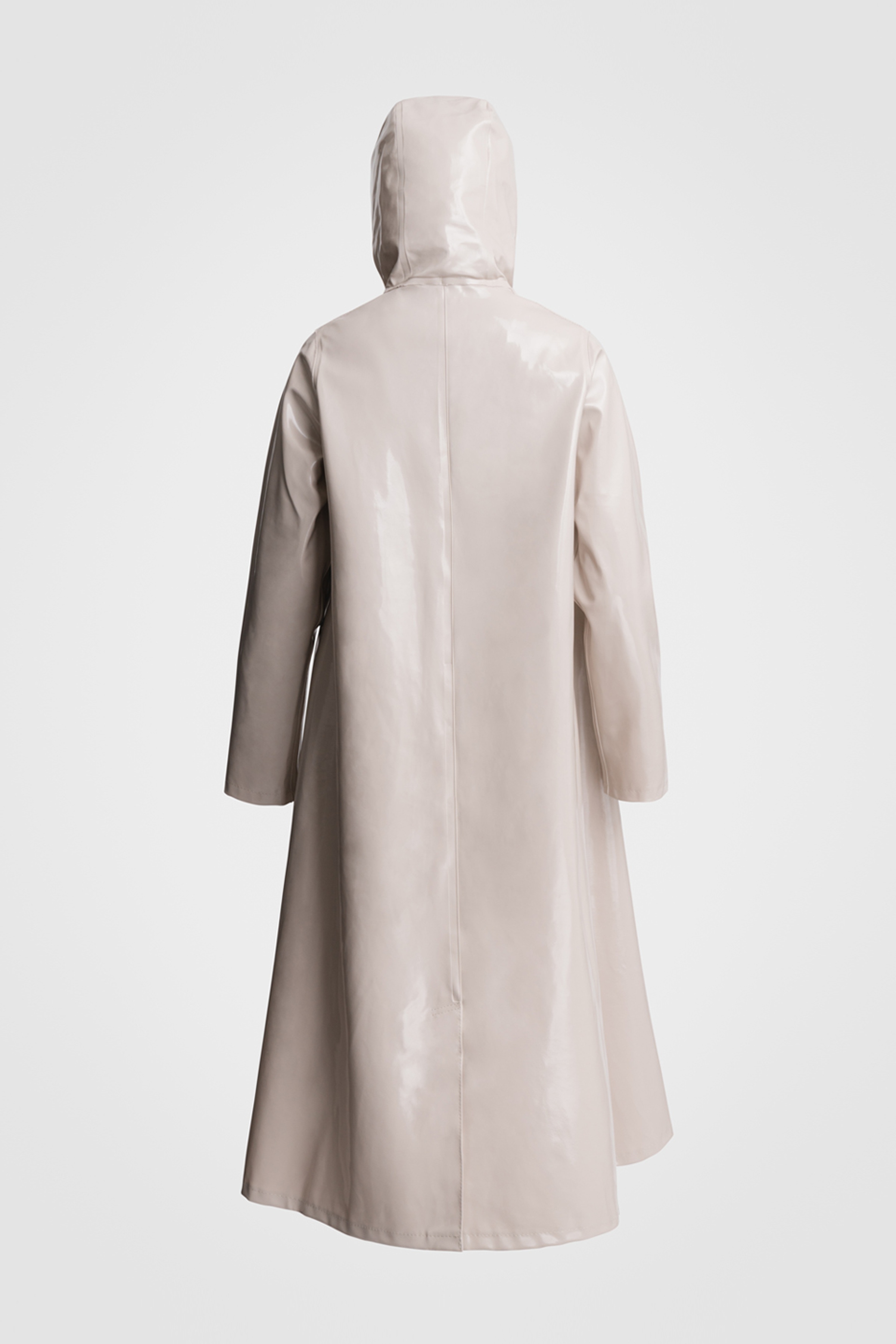 Mosebacke Long Opal Raincoat Light Sand - 4