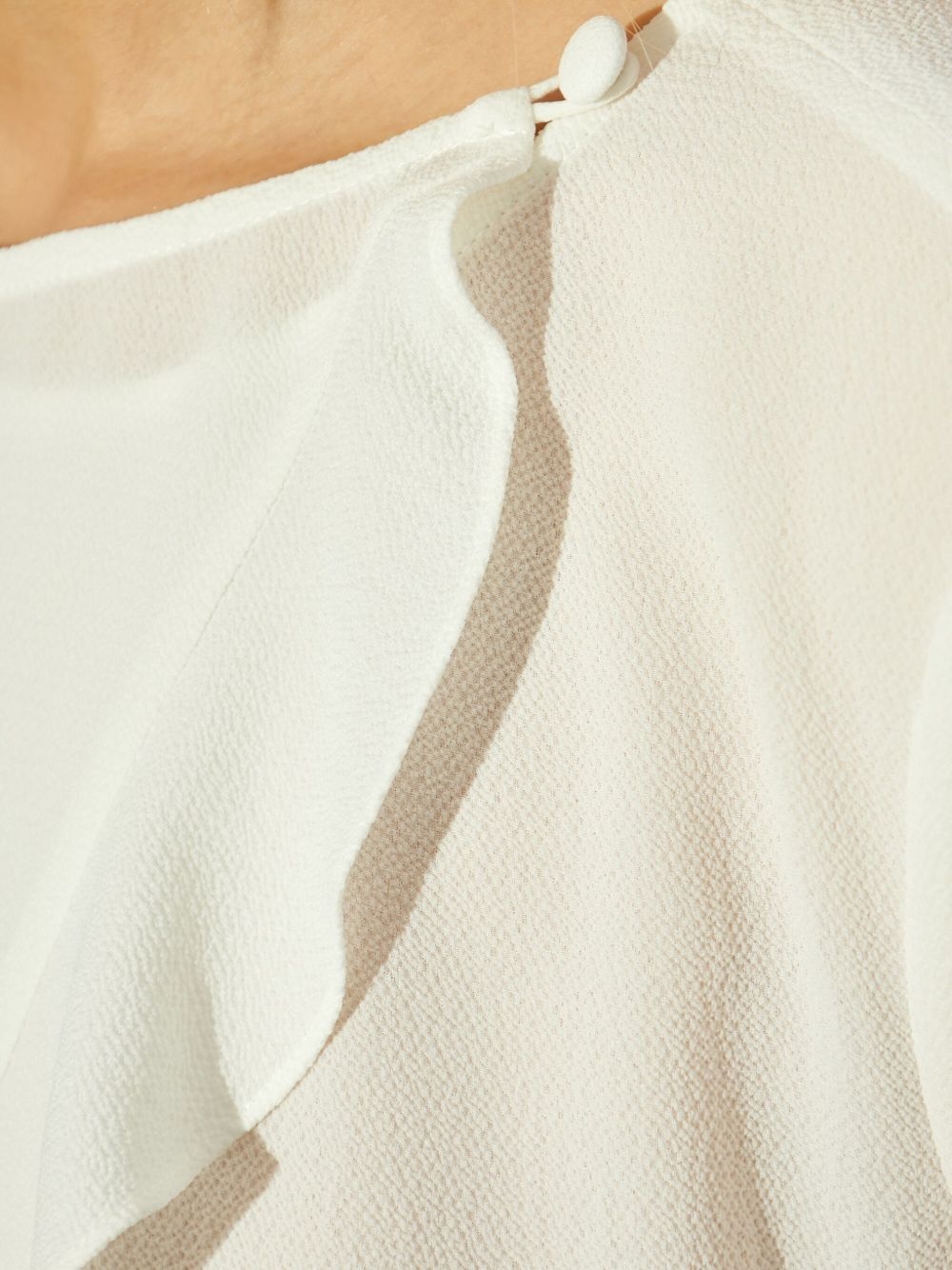 ruffle-detailing blouse - 5