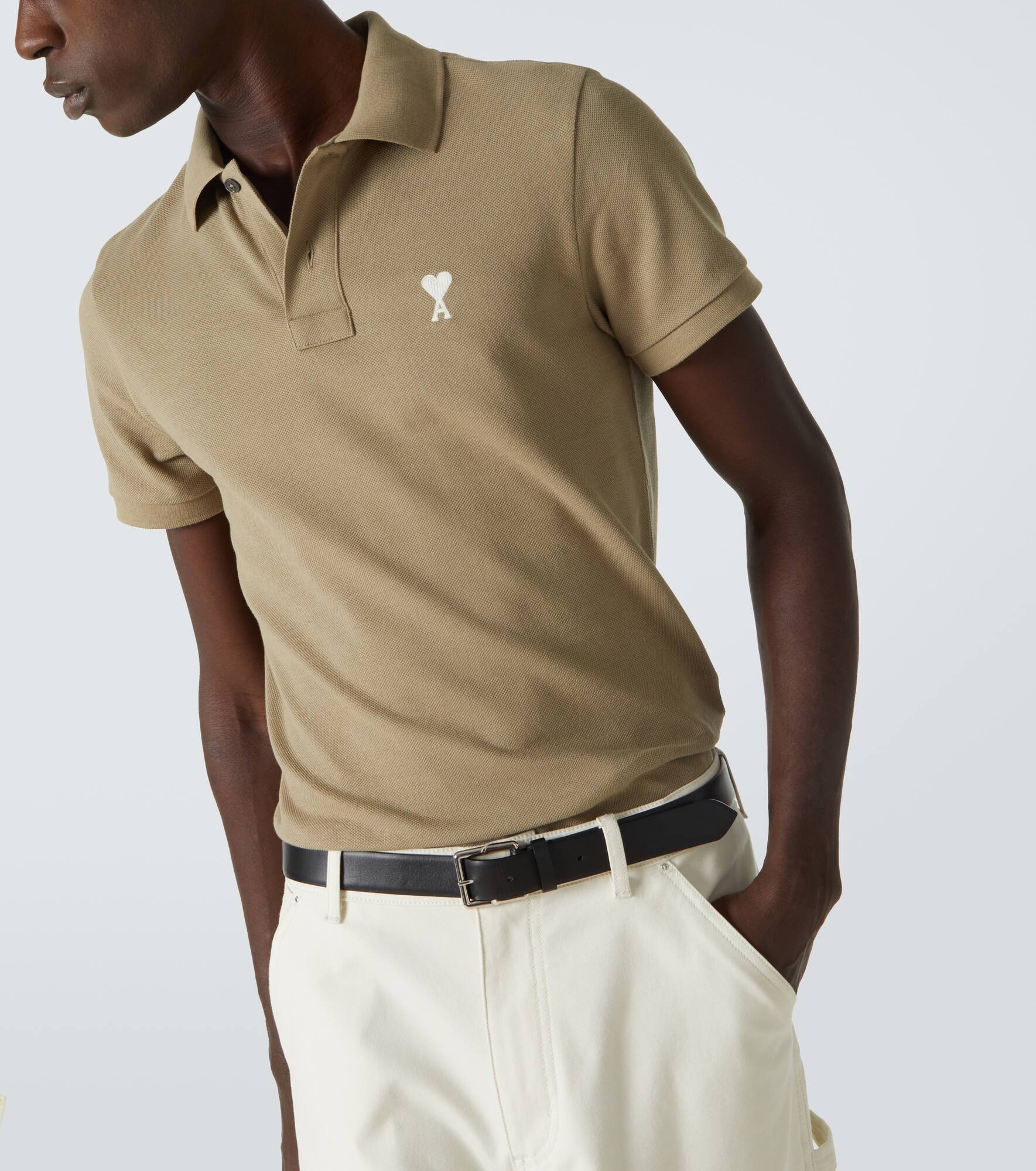 Ami De Cœur cotton polo shirt - 5