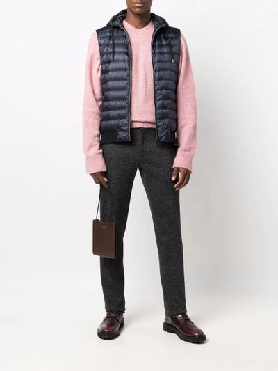 Herno padded gilet jacket outlook