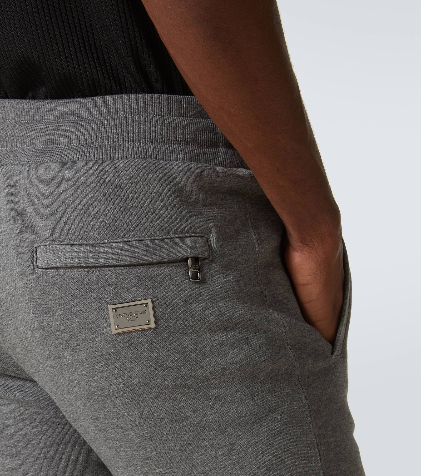 Cotton jersey sweatpants - 5