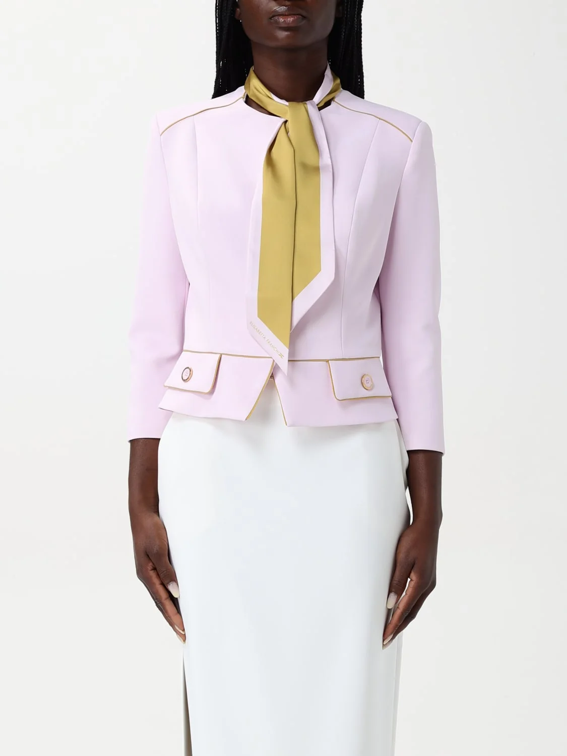 Elisabetta Franchi crêpe jacket - 1