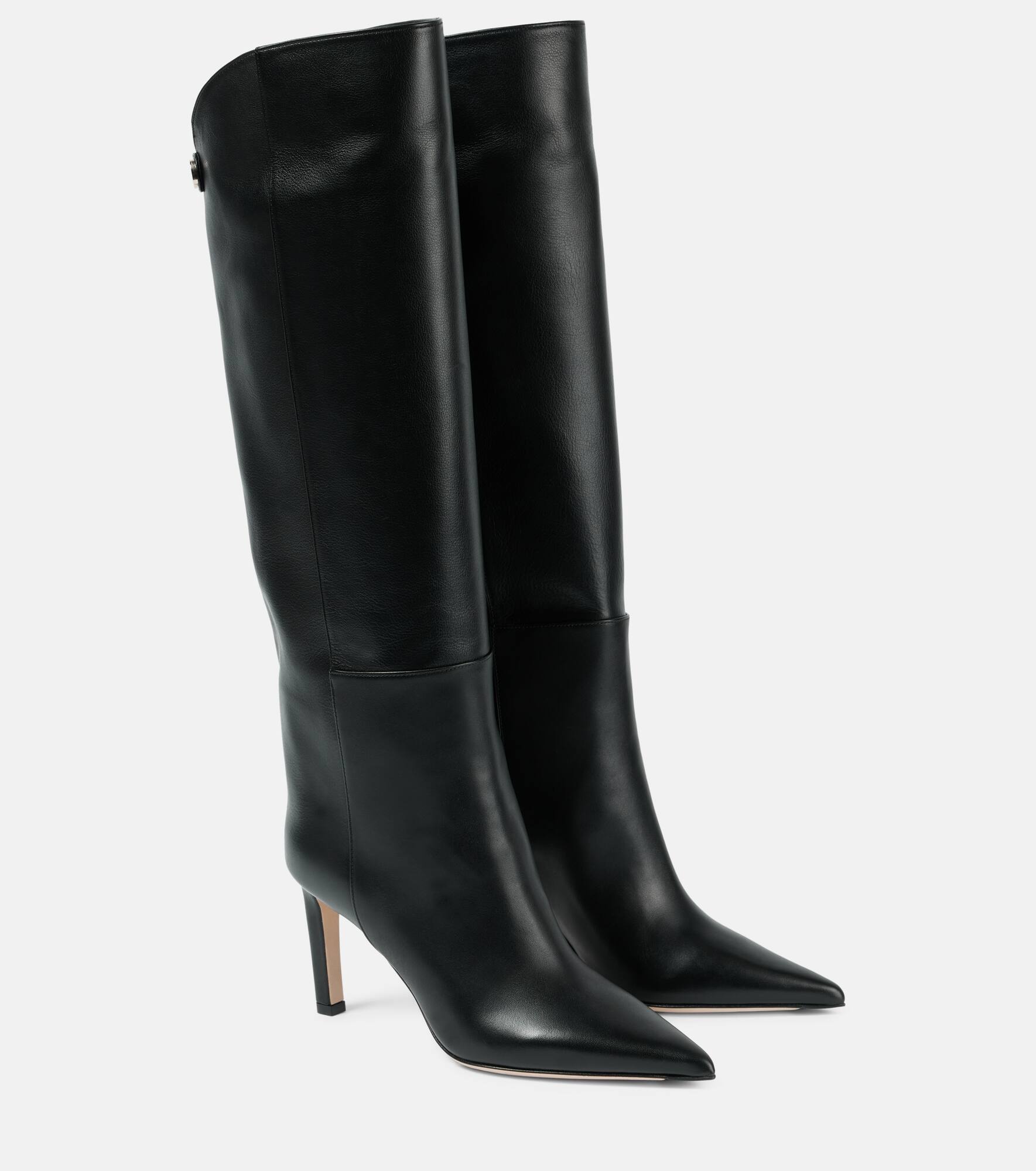 Alizze 85 leather knee-high boots - 1