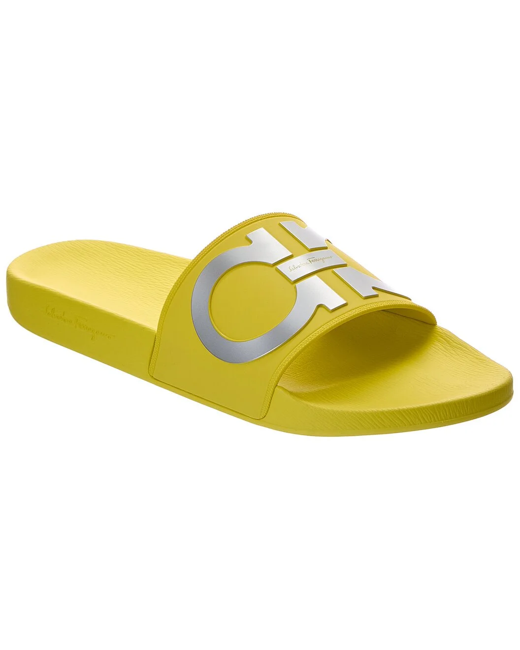 Ferragamo Groove 2 Rubber Slide - 1