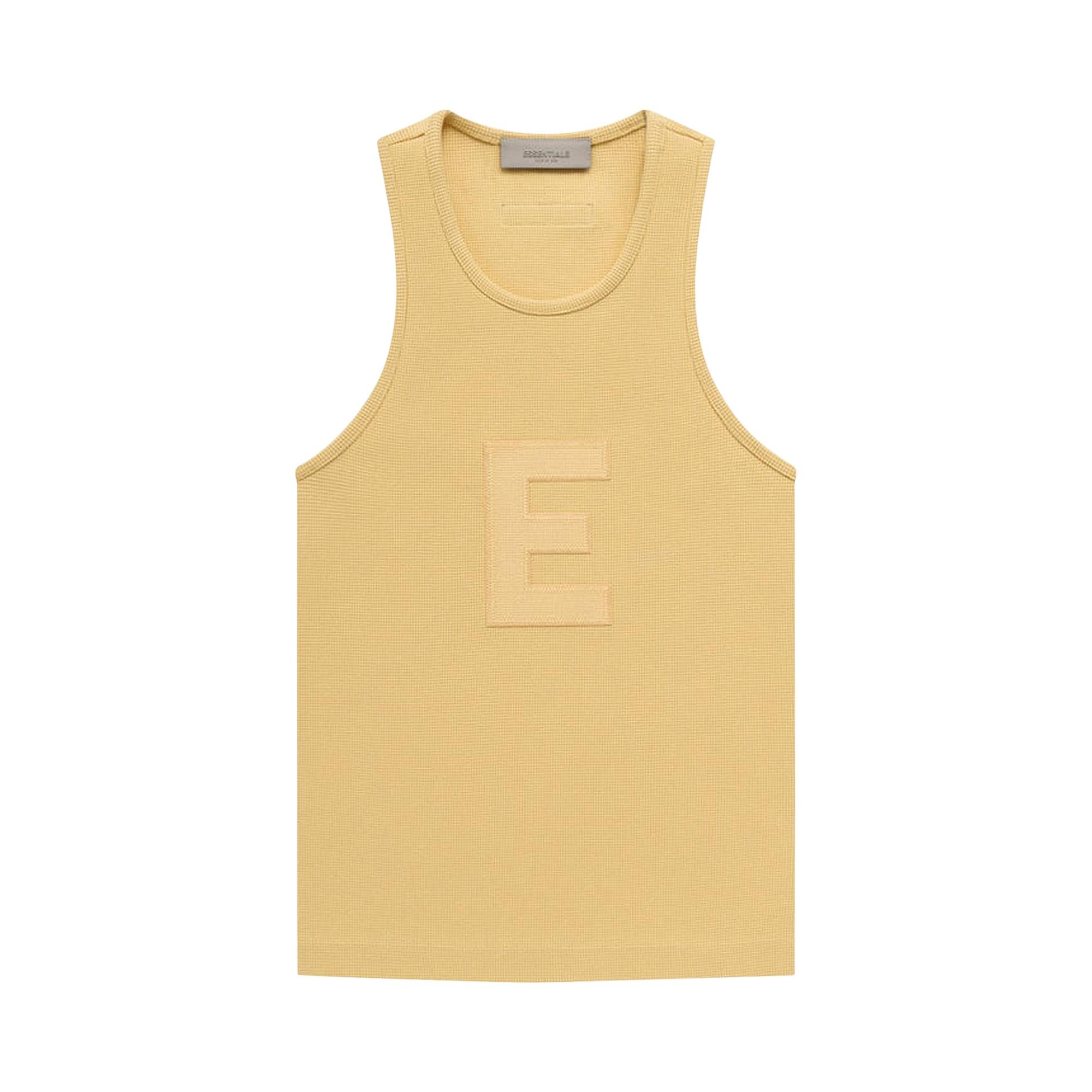 Fear of God Essentials Waffle Tank 'Light Tuscan' - 1