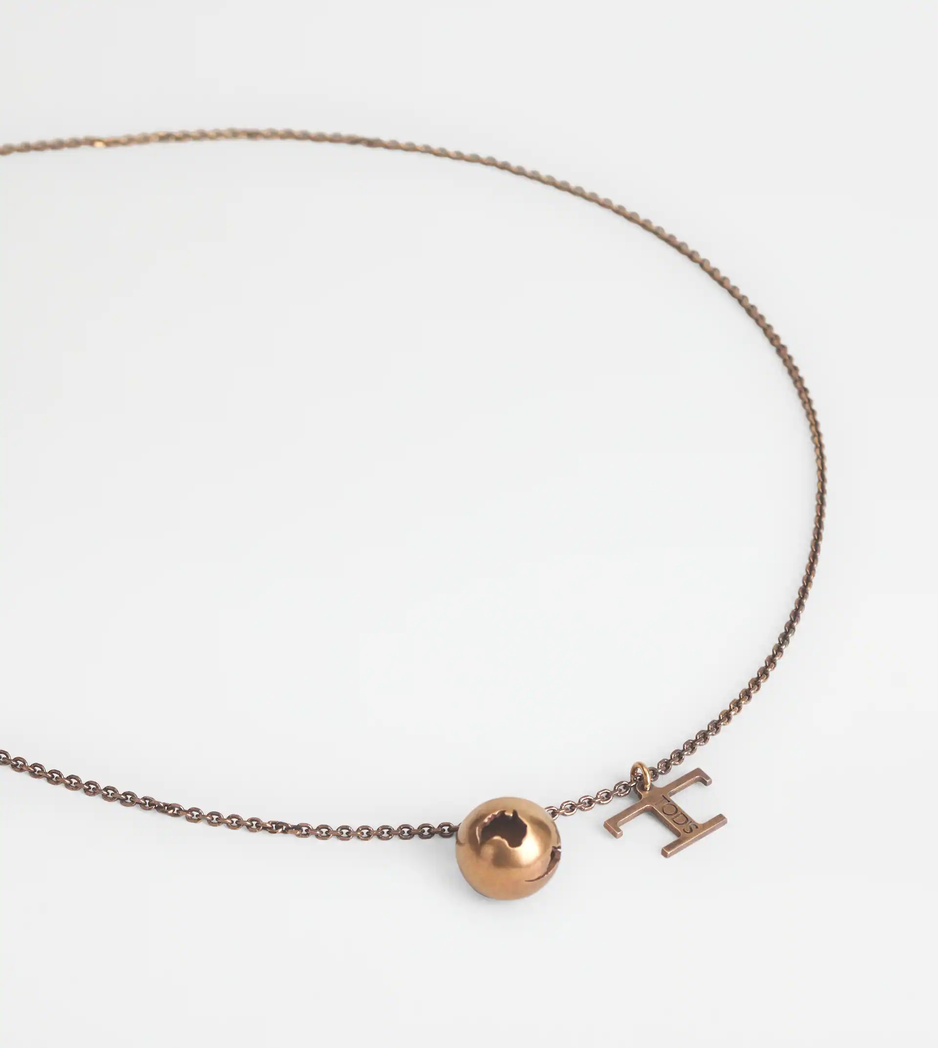 WORLD MAP NECKLACE - GOLD - 2