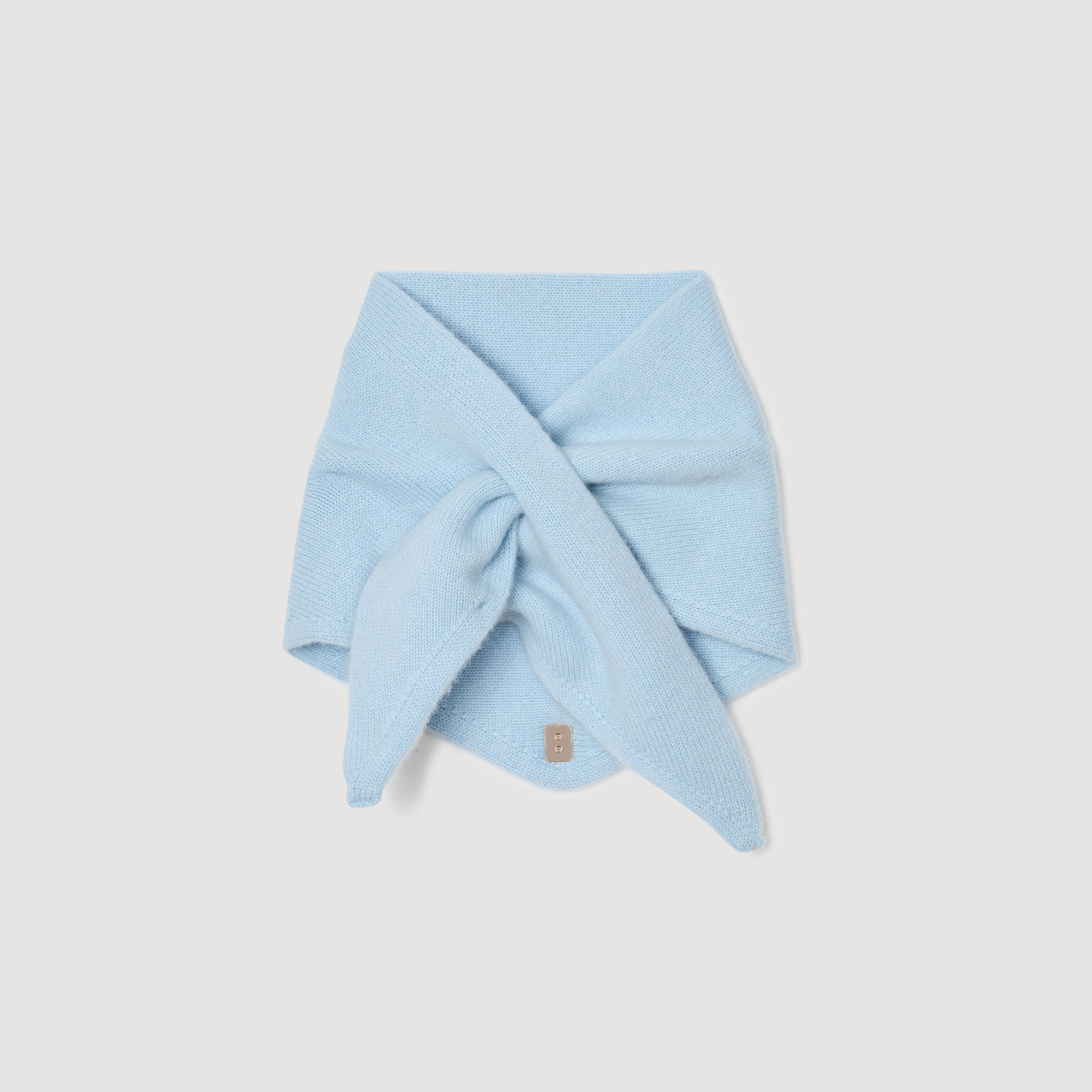 WOOL AND CASHMERE SCARF - 1