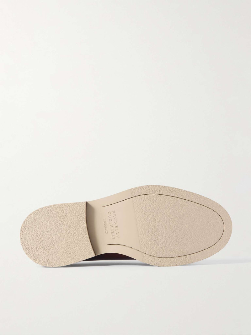 Brunello Cucinelli Leather Derby Shoes outlook