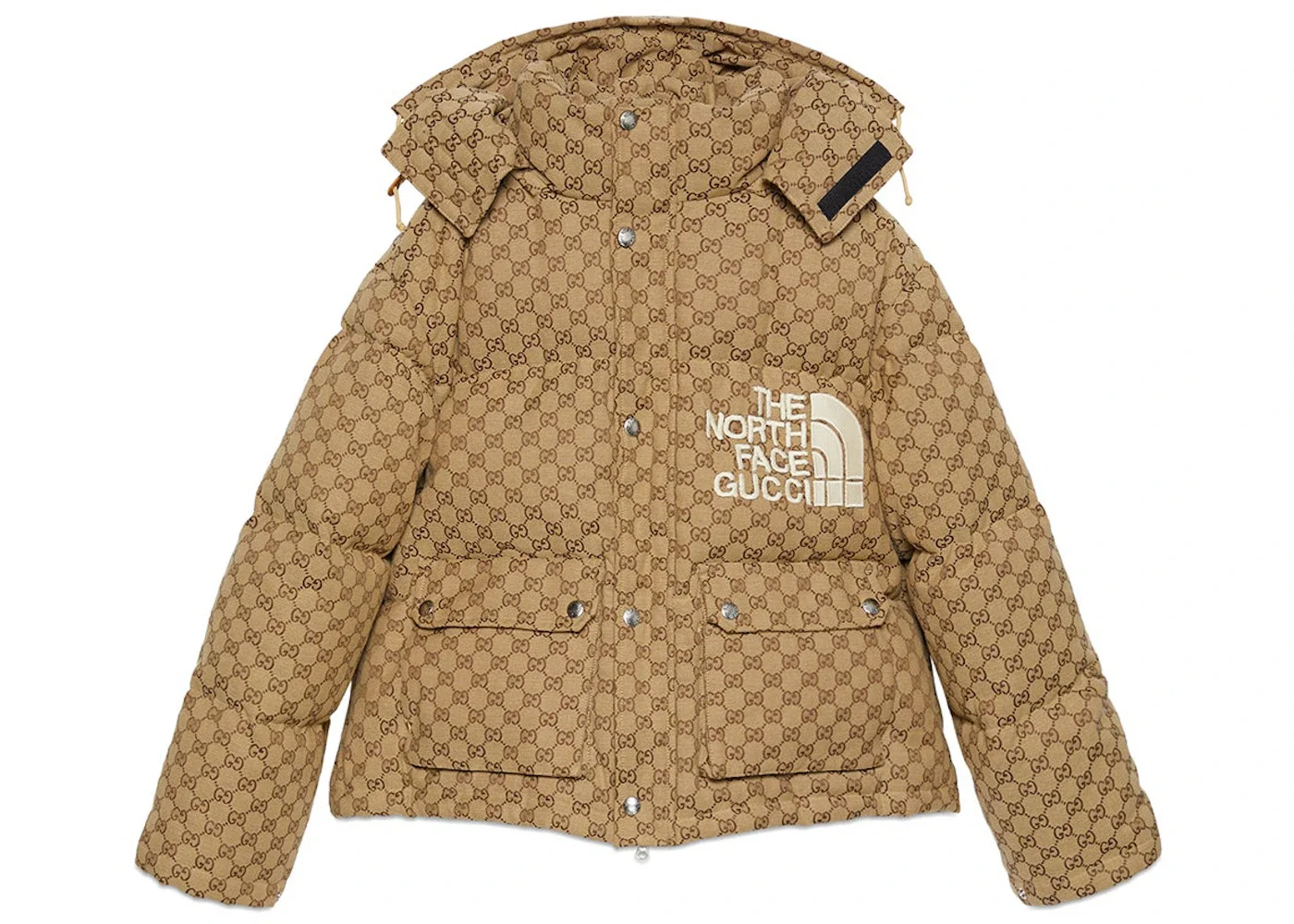 Gucci x The North Face Print Jacket Beige/Ebony - 1