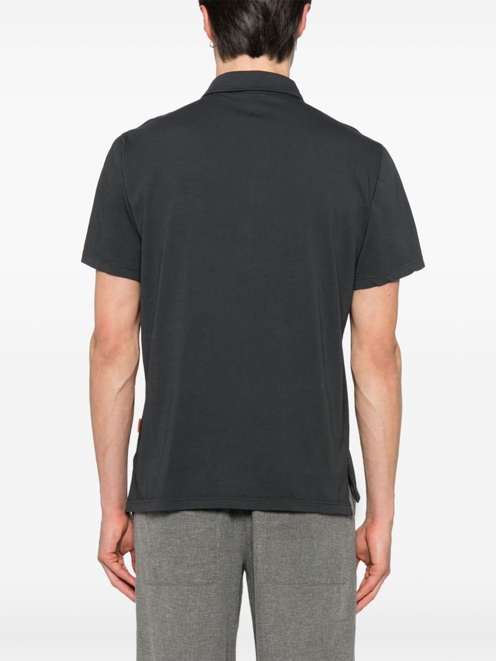 cotton polo shirt - 3