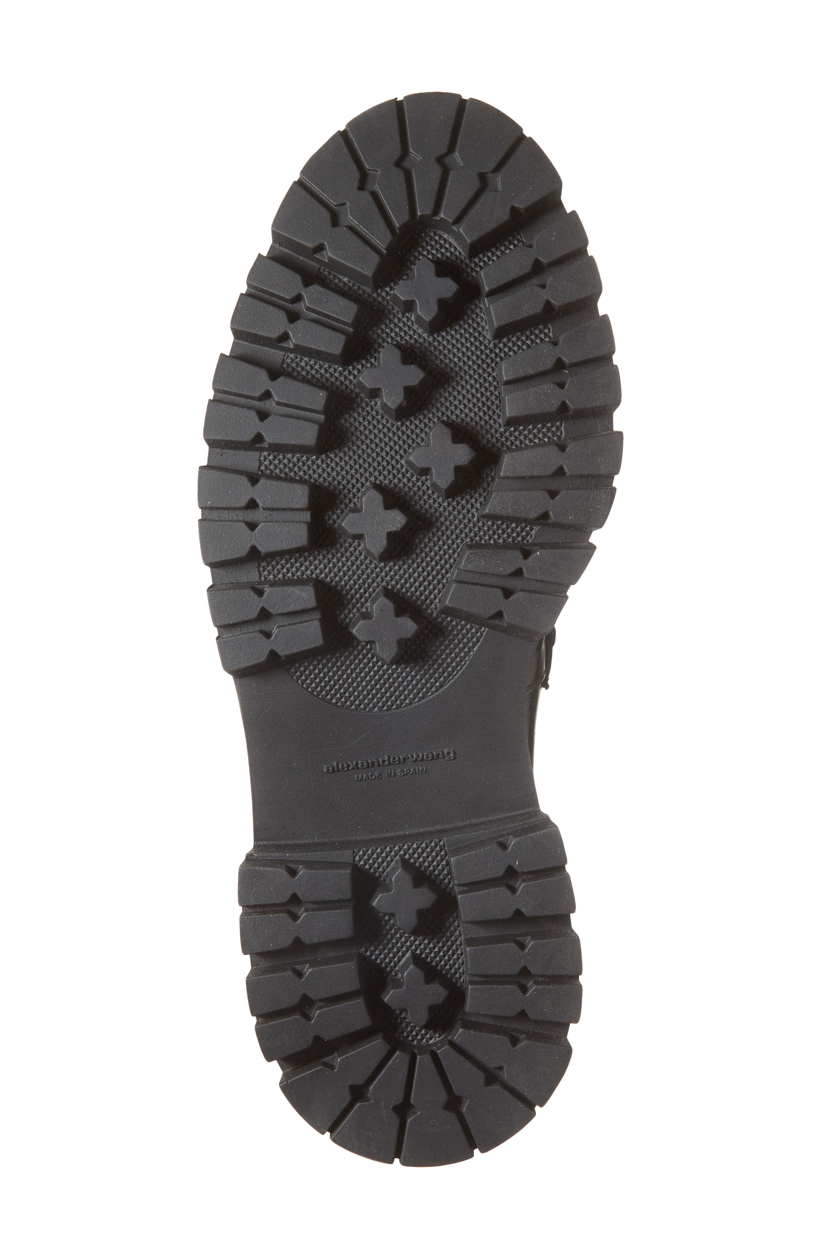 Alexander Wang Carter Lug Sole Loafer in Black/Grey at Nordstrom - 6
