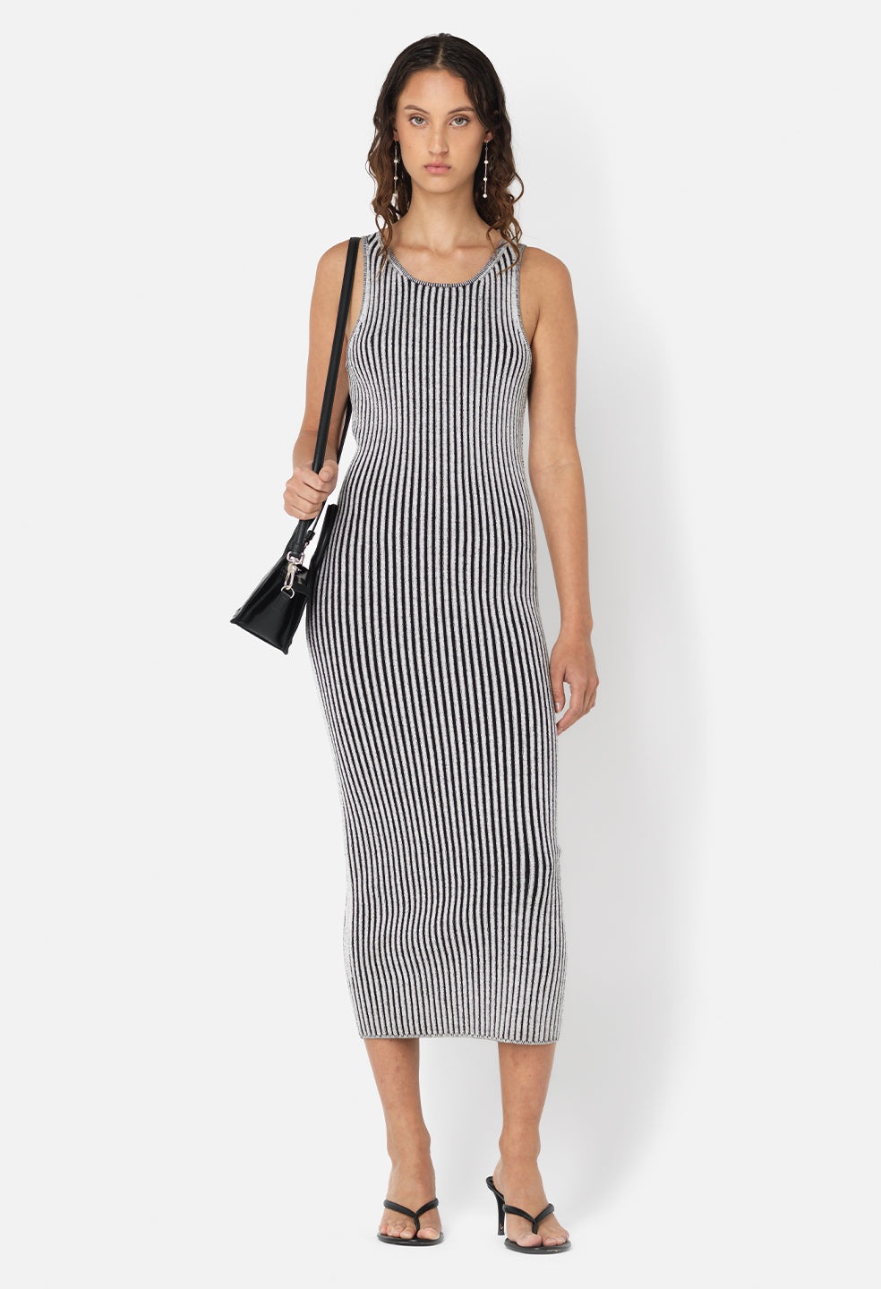 PIPER SILK RIB DRESS - 2