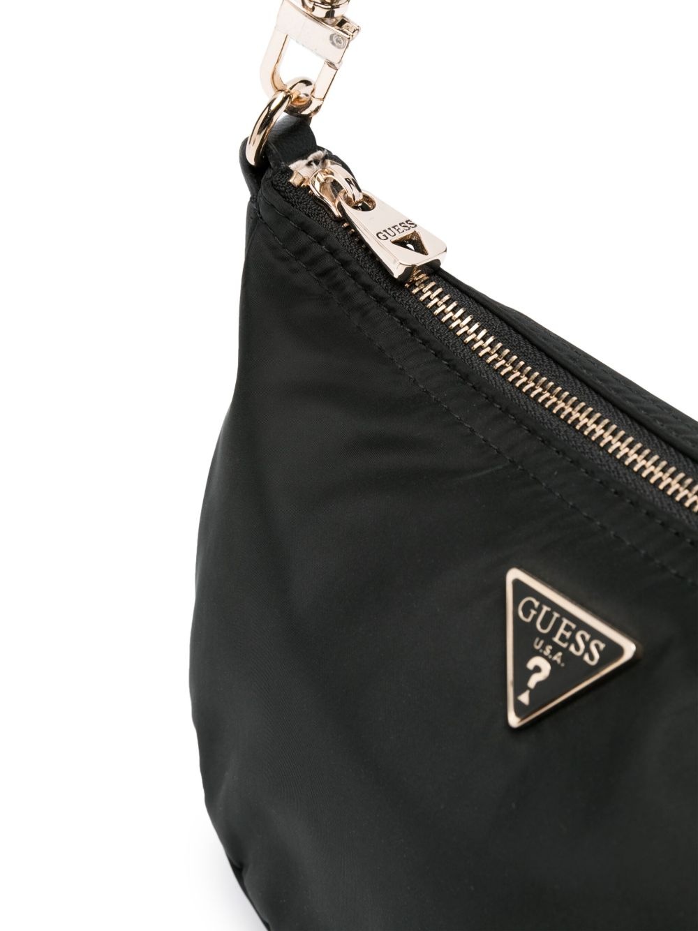 Eco Gemma logo-plaque shoulder bag - 4