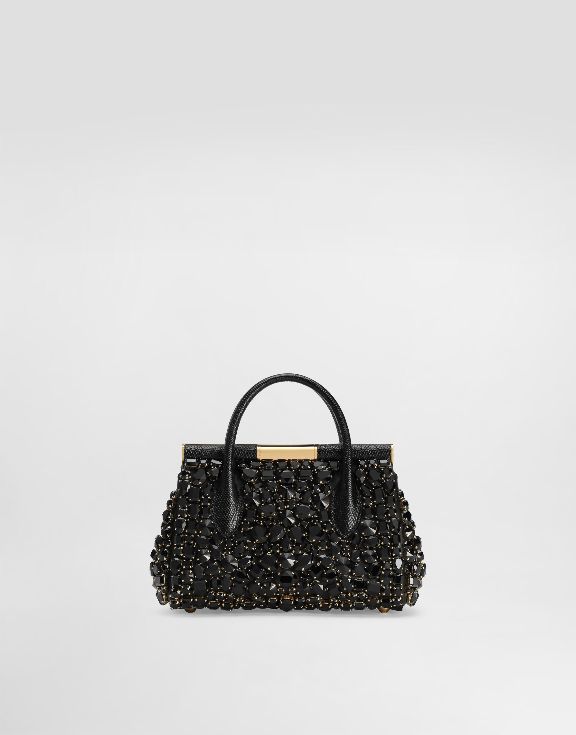 Iguana-print calfskin day mini marlene handbag - 4