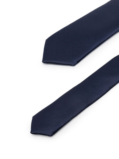 Dolce & Gabbana satin-finish pointed-tip tie outlook