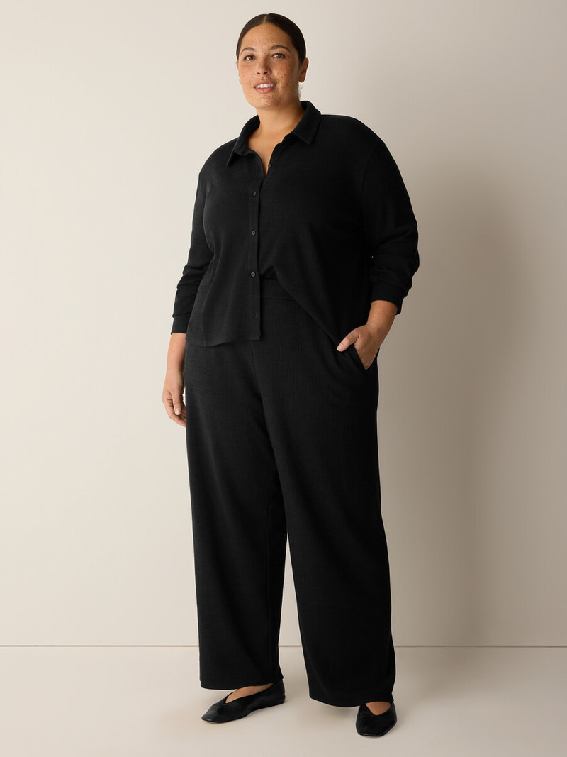 Cross Hatch Stretch Jersey Straight Pant 6