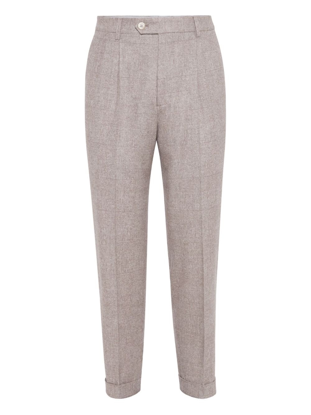 pleated tailored trousers - 1