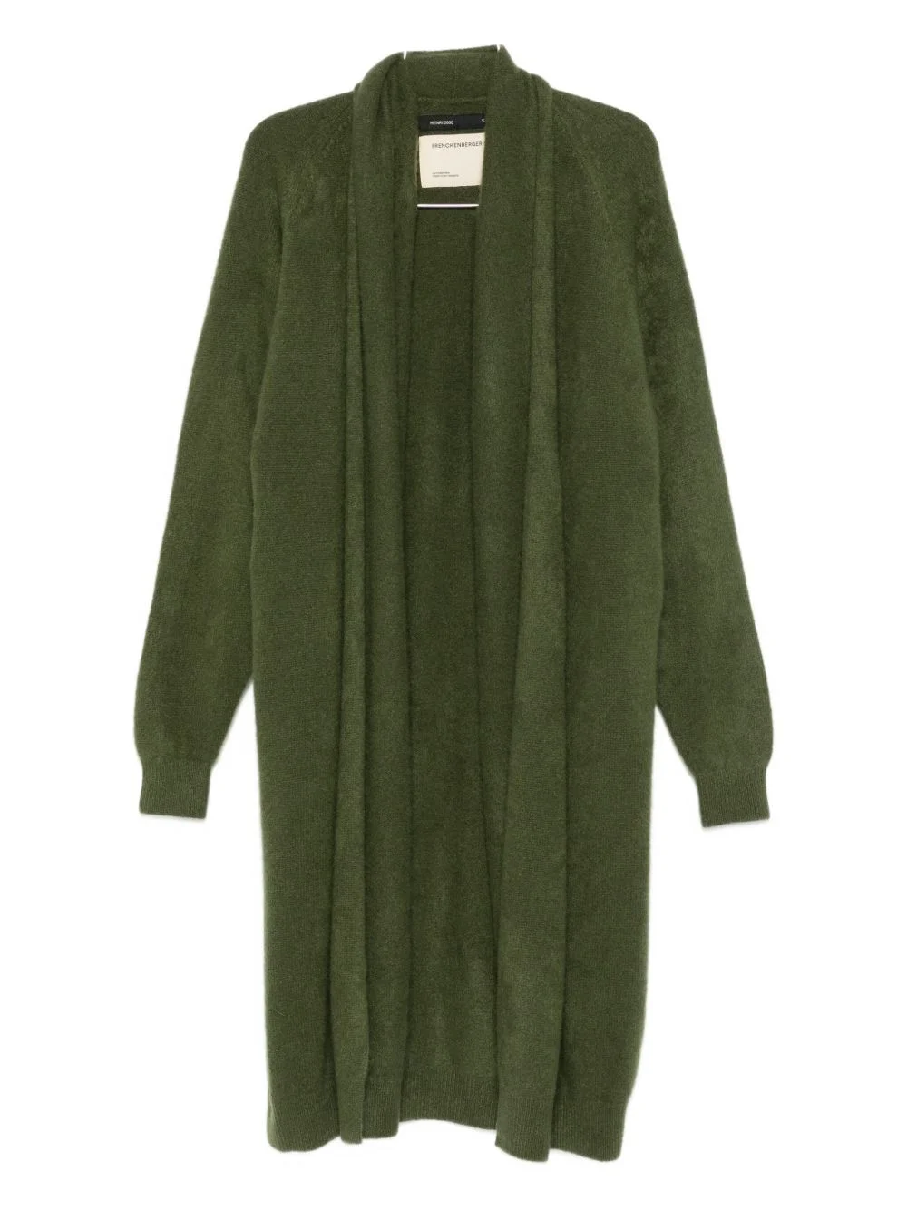 open-front cardigan - 1