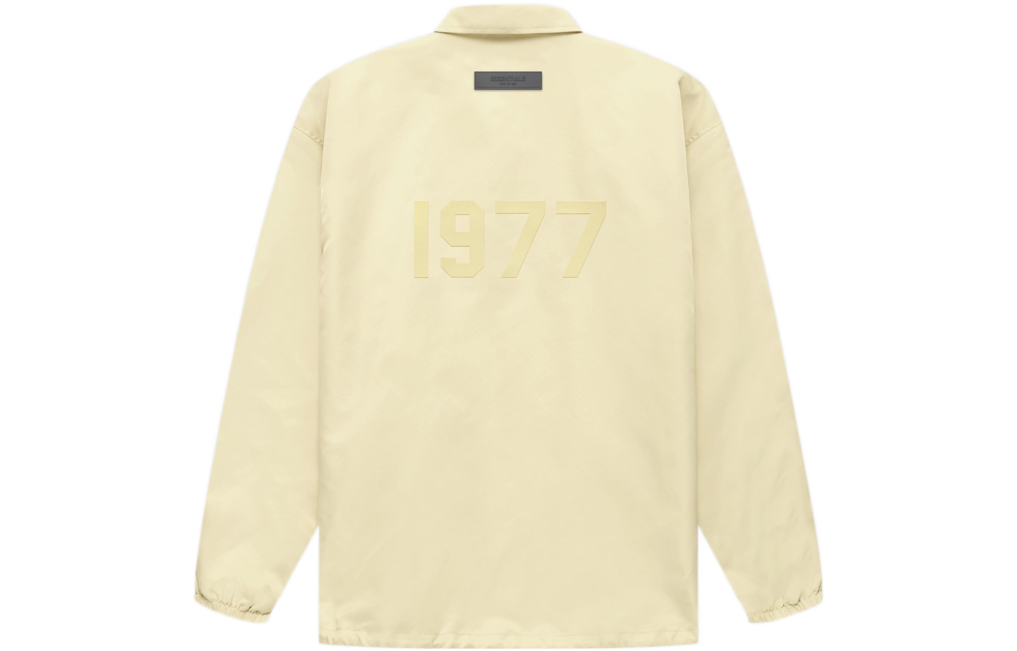 Fear of God Essentials FW22 Nylon Coaches Jacket 'Canary' FOG-FW22-935 - 2