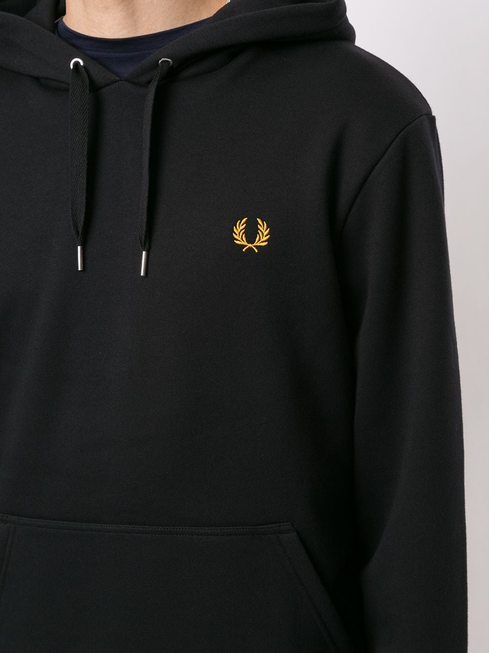 logo-embroidered hoodie - 5