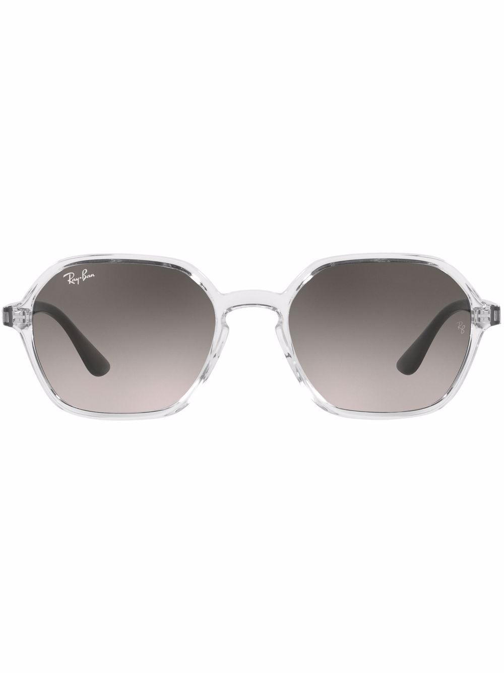 geometric-frame sunglasses - 1