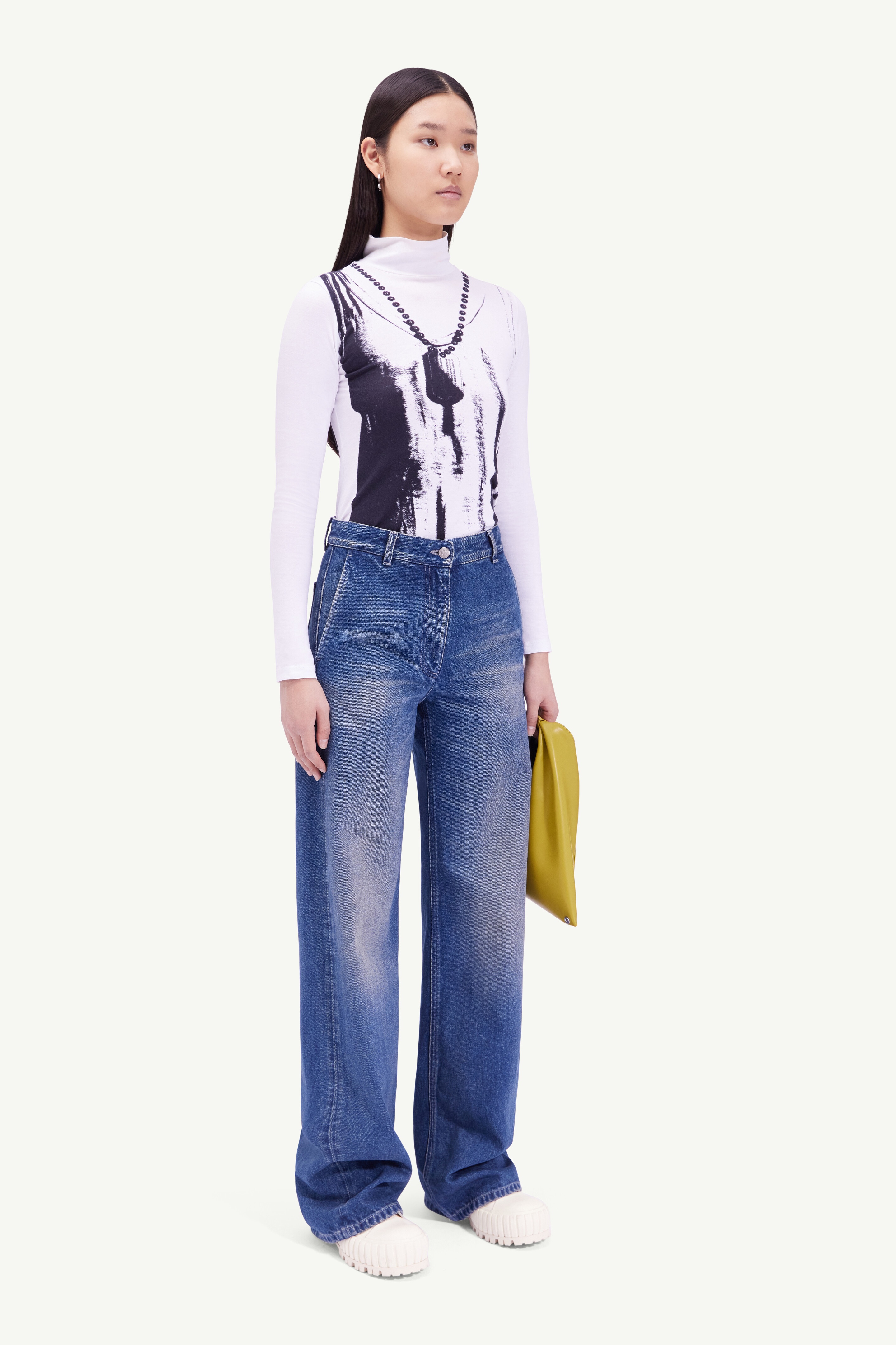 Distressed denim jeans - 3