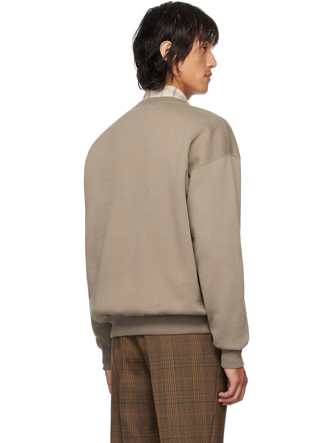 Brown Smooth Soft Sweatshirt - 3