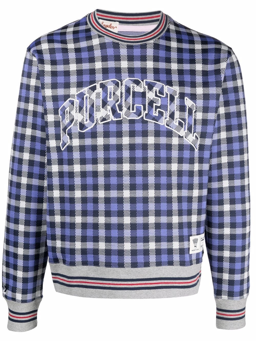 Jack Purcell checked sweatshirt - 1